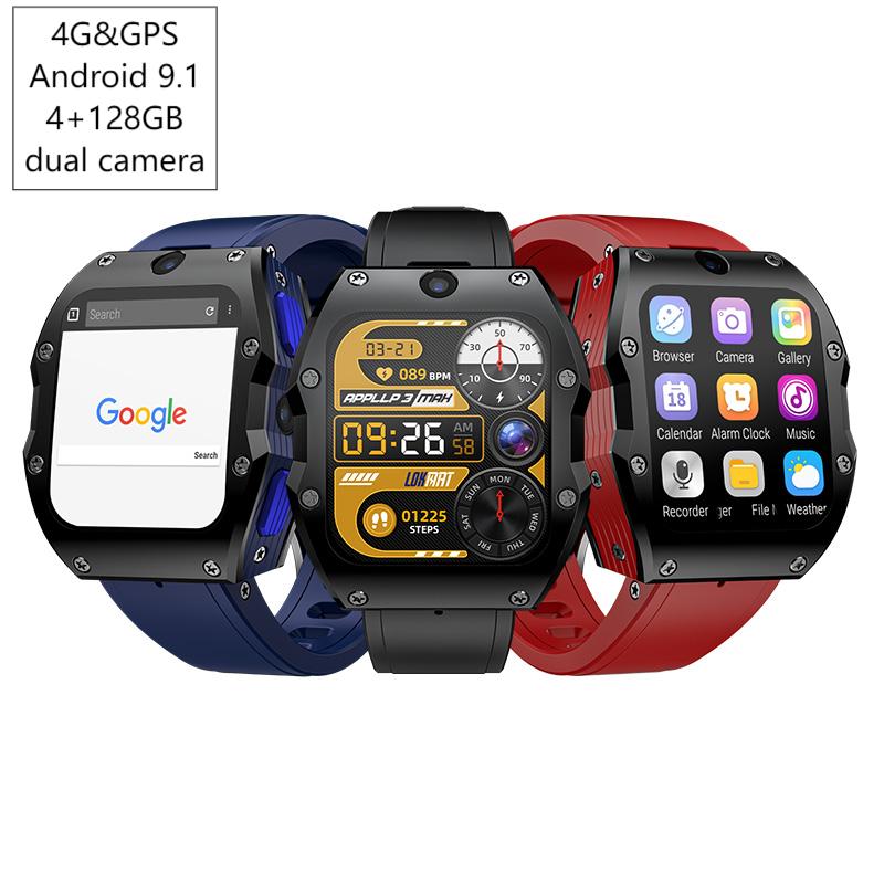 Watch Smartwatch - 4G Android Smartwatch 4 + 128