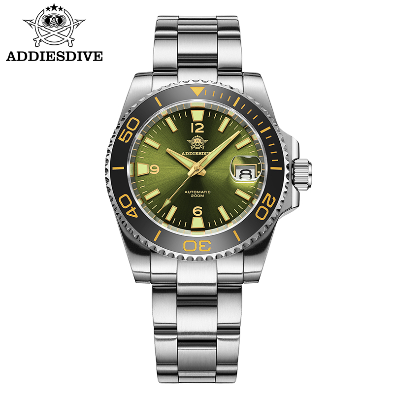 Waterproof Diving Watch - ADDIESDIVE Neue Tauchgeschenkuhr Herren 8215 Automatik
