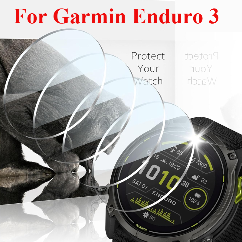 Xwatch Smartwatch - Gehärtete Glasfolien für Garmin Enduro 3