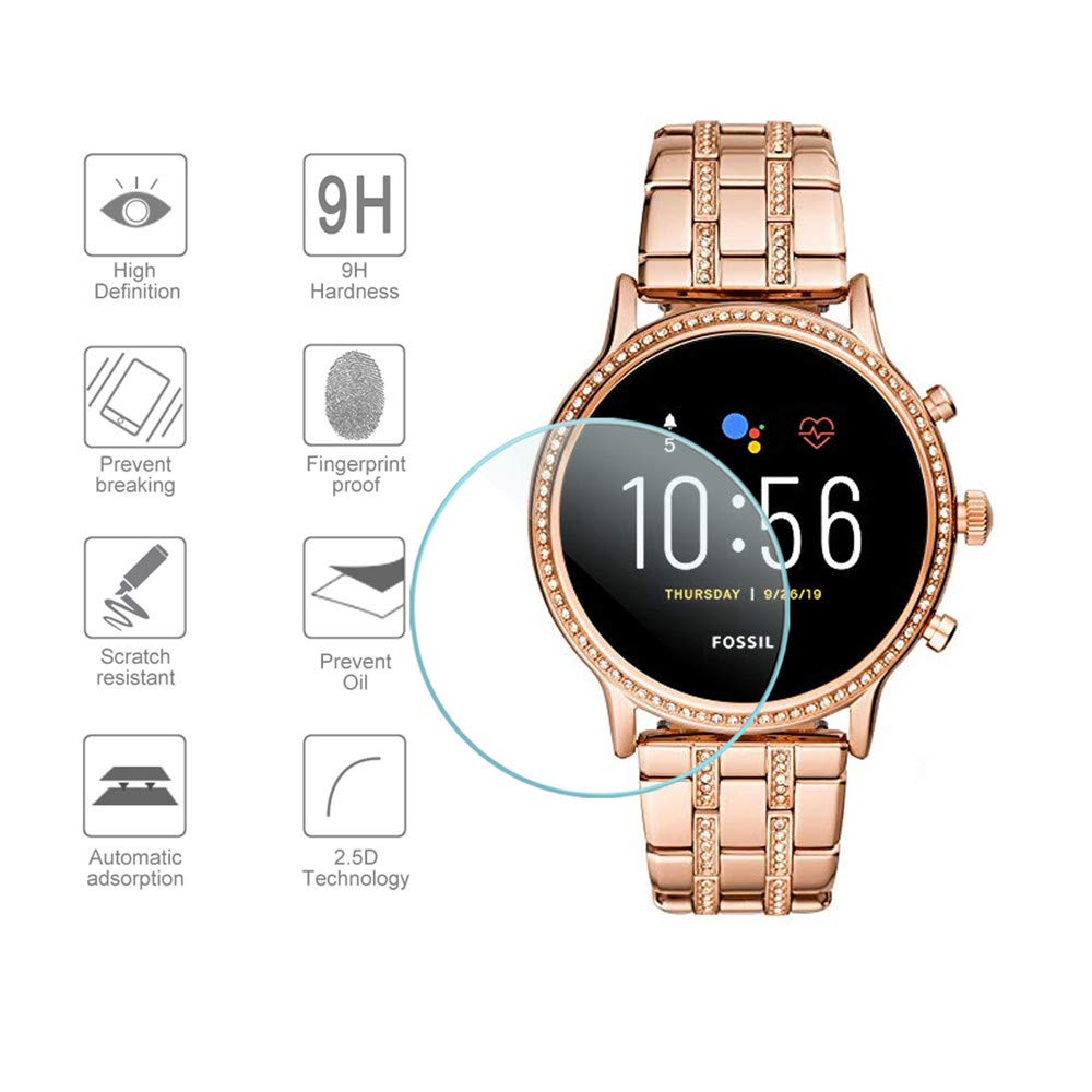 Fossil Watches Smartwatch Gen 5 - 2 Stück gehärtetes Glas für fossile