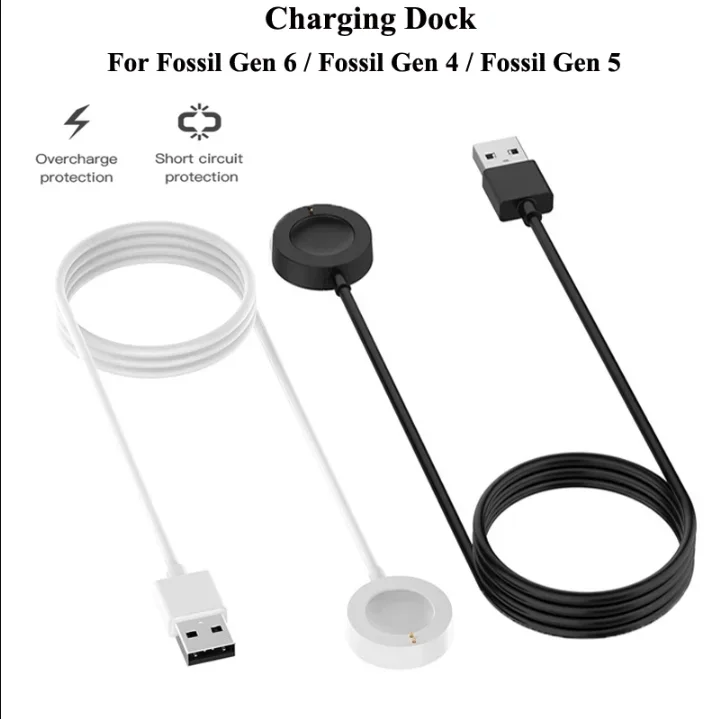 Fossil Watches Smartwatch Gen 4 - USB Magnetisches Schnell-Ladegerät für Fossil Gen