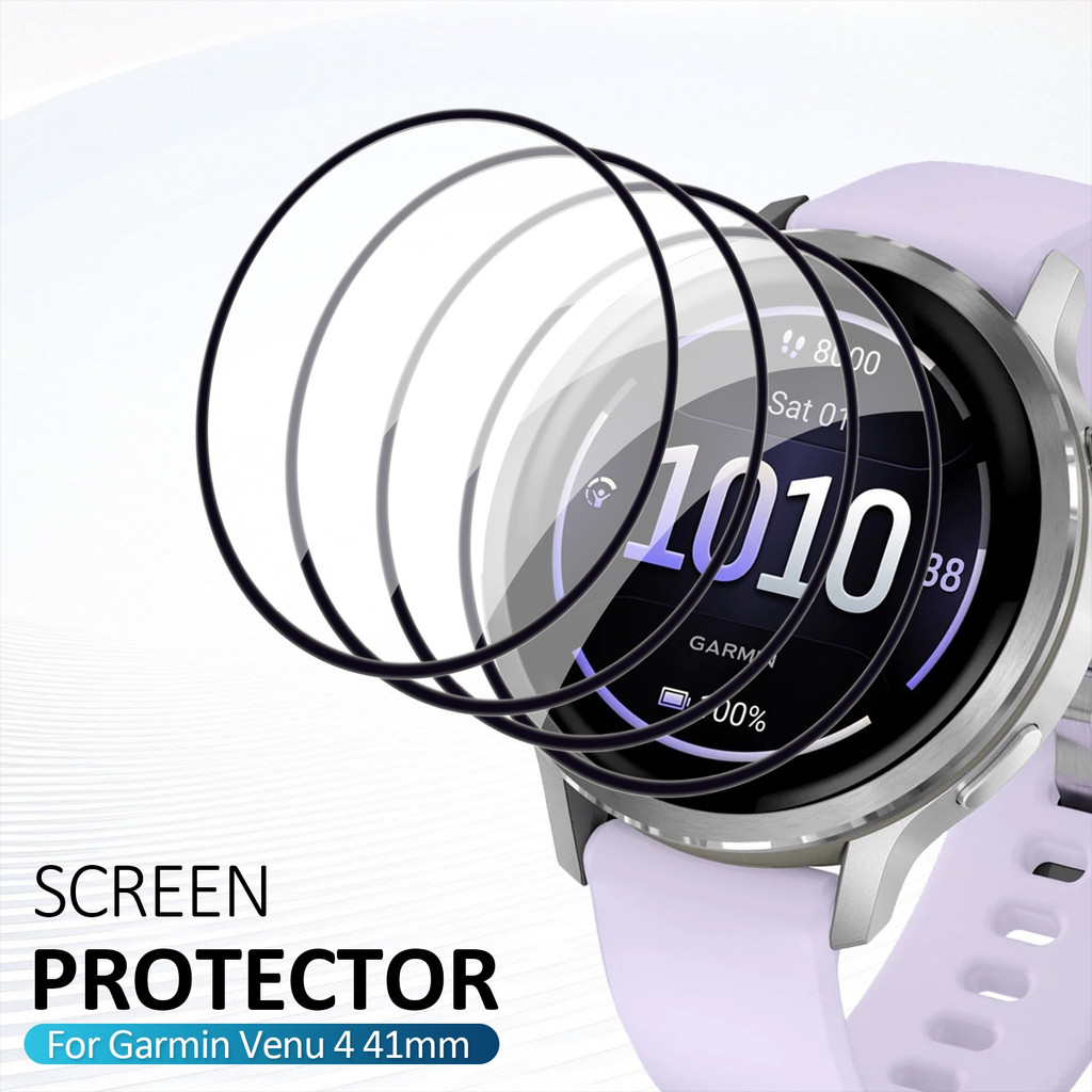 Xwatch Smartwatch - 4 Stück HD-Displayschutzfolien für Garmin Venu