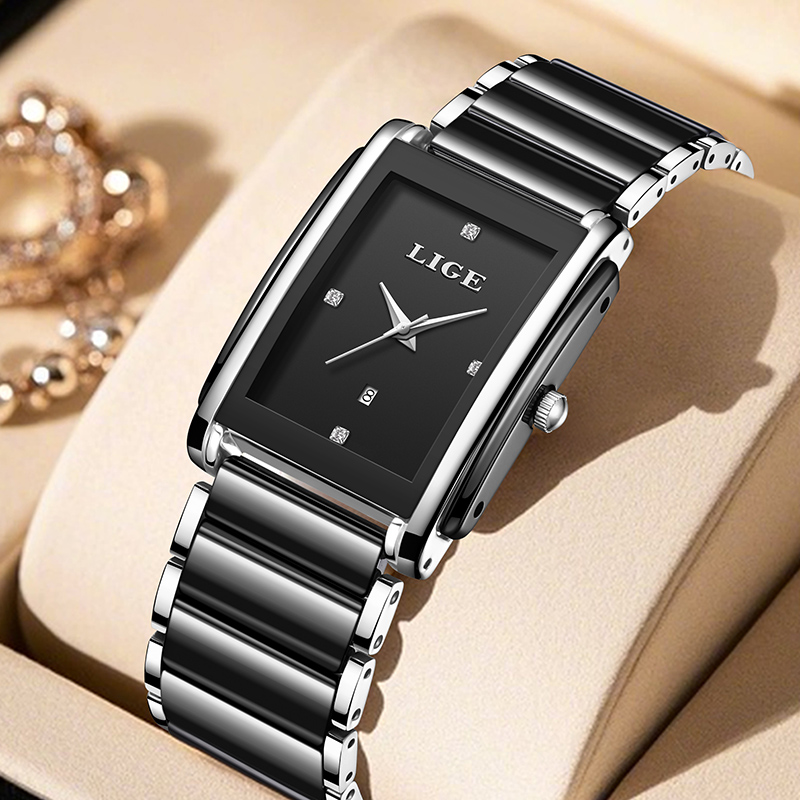 Waterproof Diving Watch - LIGE Neue Luxus Frauen Uhren Elegante