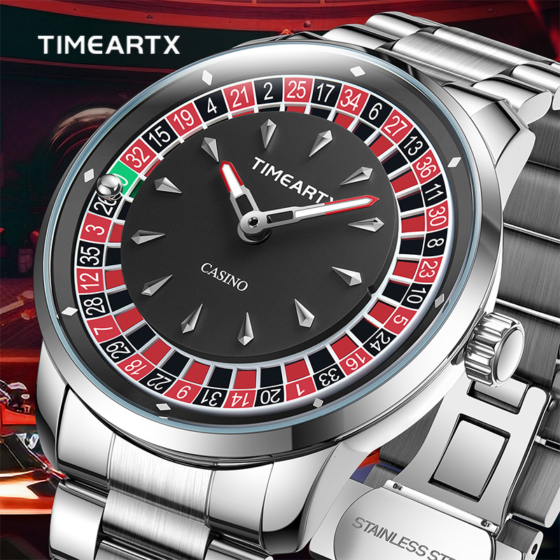 Smartwatch Luxury Watches - TIMEARTX Brandneue Luxus-Quarzuhren für Herren, europäisches
