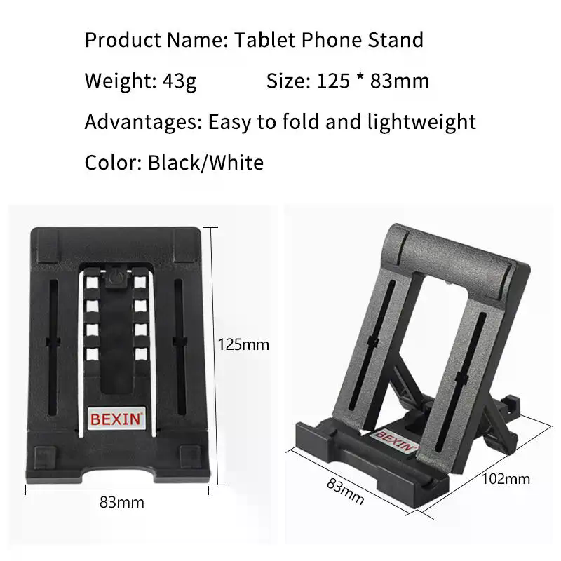 Anti-Magnetic Watch - Telefon-Tablet-Ständer mit 4 verstellbaren Winkeln, rutschfest,