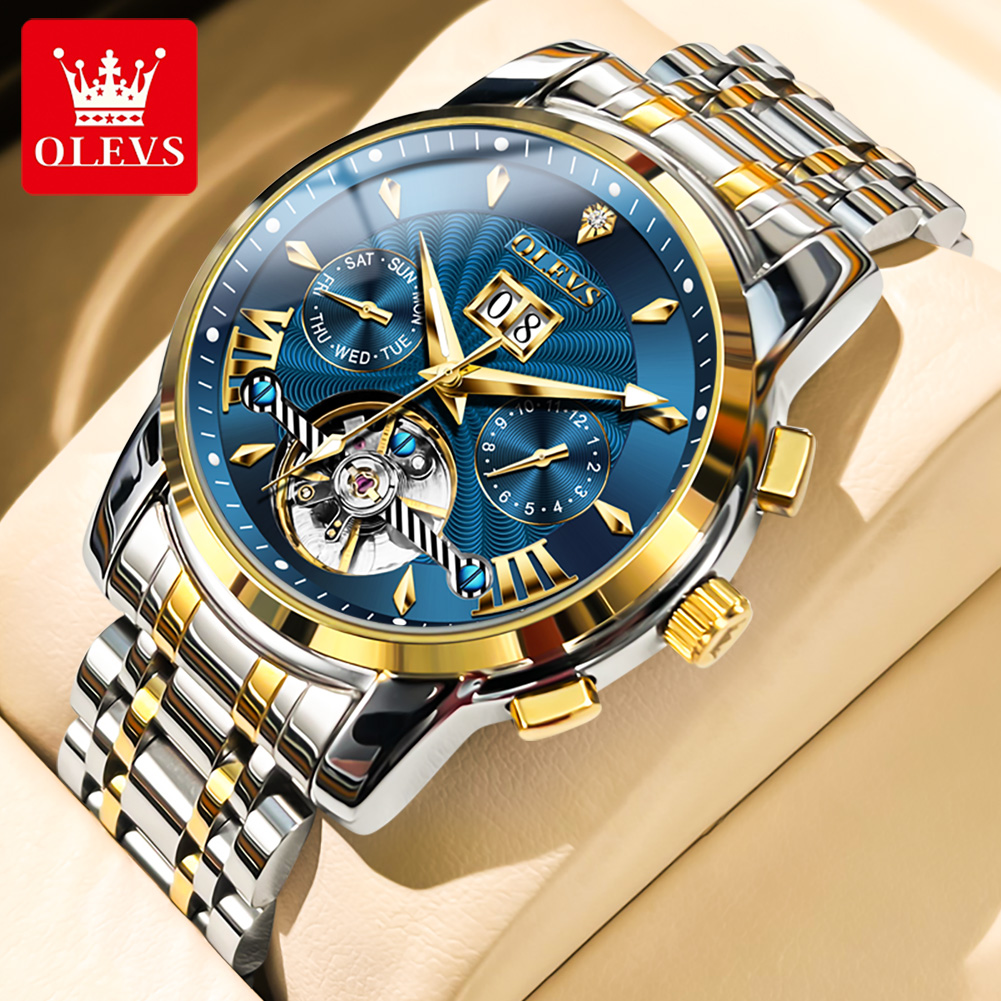 Anti-Magnetic Watch - OLEVS Männer Uhren Luxus Mode Feine