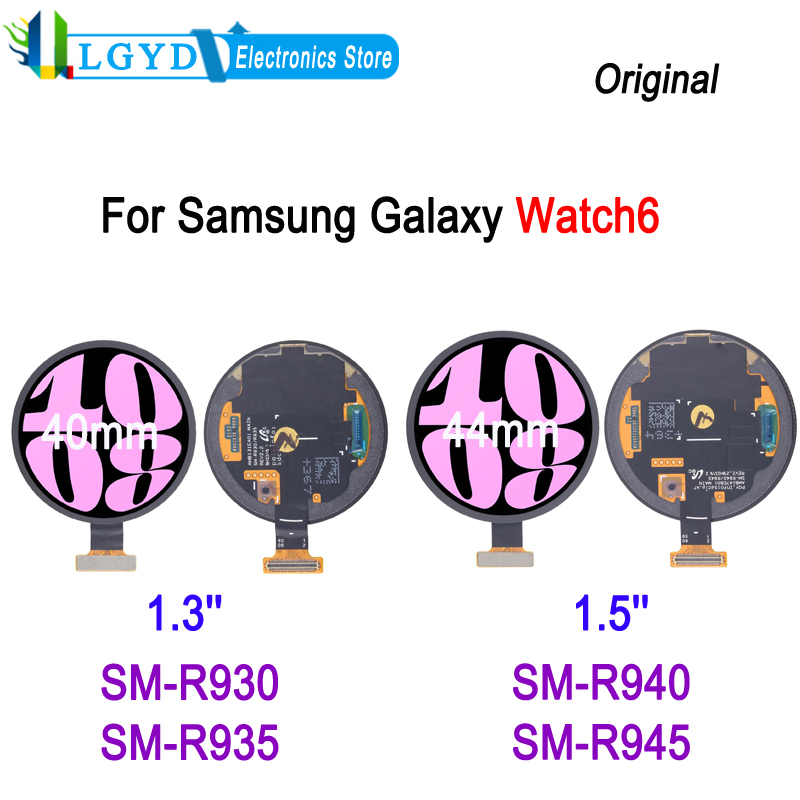 Watch Display Pillow - Watch6 Super AMOLED-Bildschirm Touchscreen-Display für Samsung