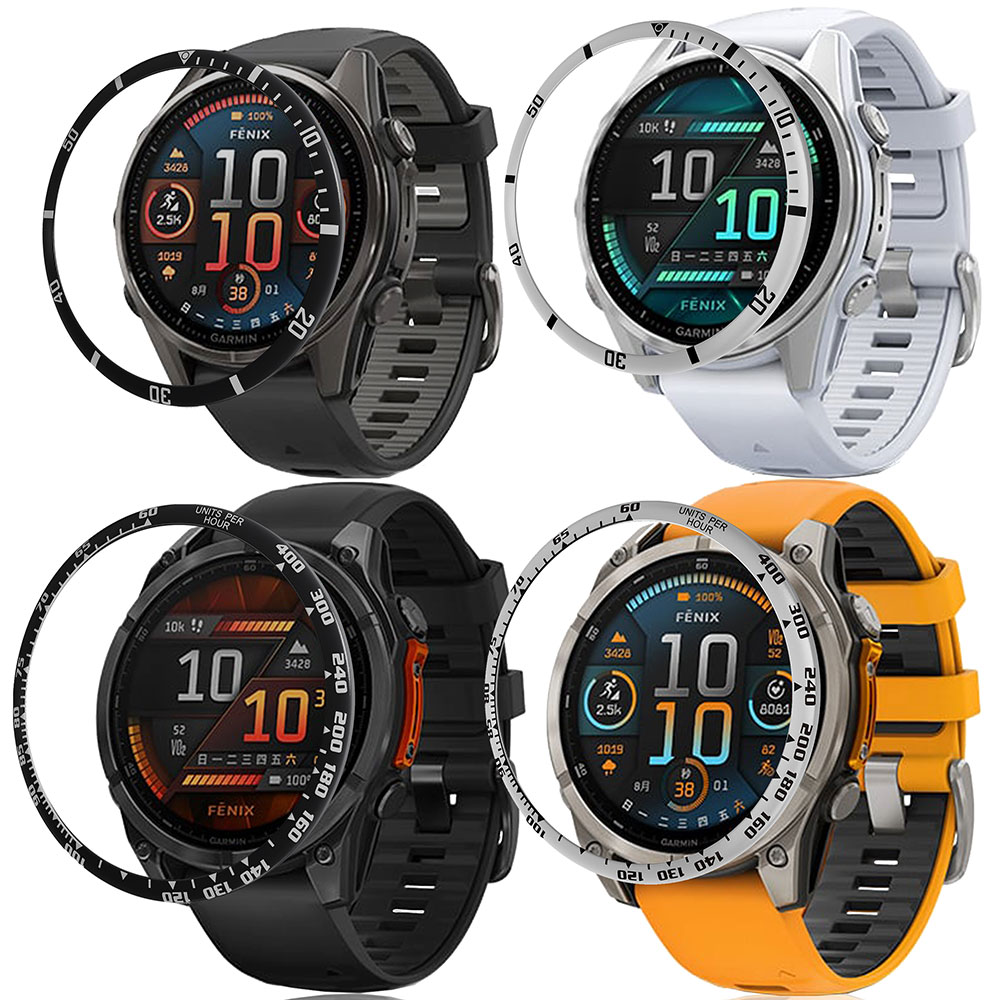 Xwatch Smartwatch - Uhr Lünette Ring Für Garmin Fenix