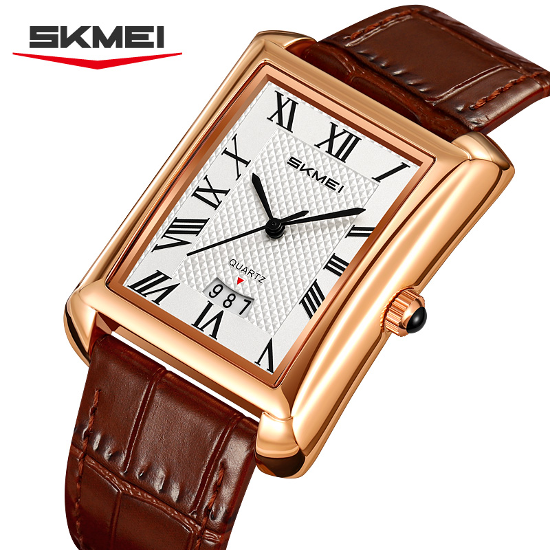 Smartwatch Casual Watches For Men - SKMEI 2575 Klassische Herren-Quarzuhr Business-Kalender Quadratisches