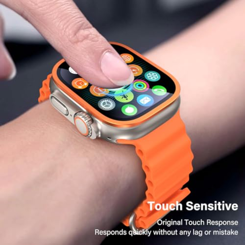 2PCS HD Metallgehärtetes Glas  – Smartwatch Watches Gift For Men Bewertung und Preis