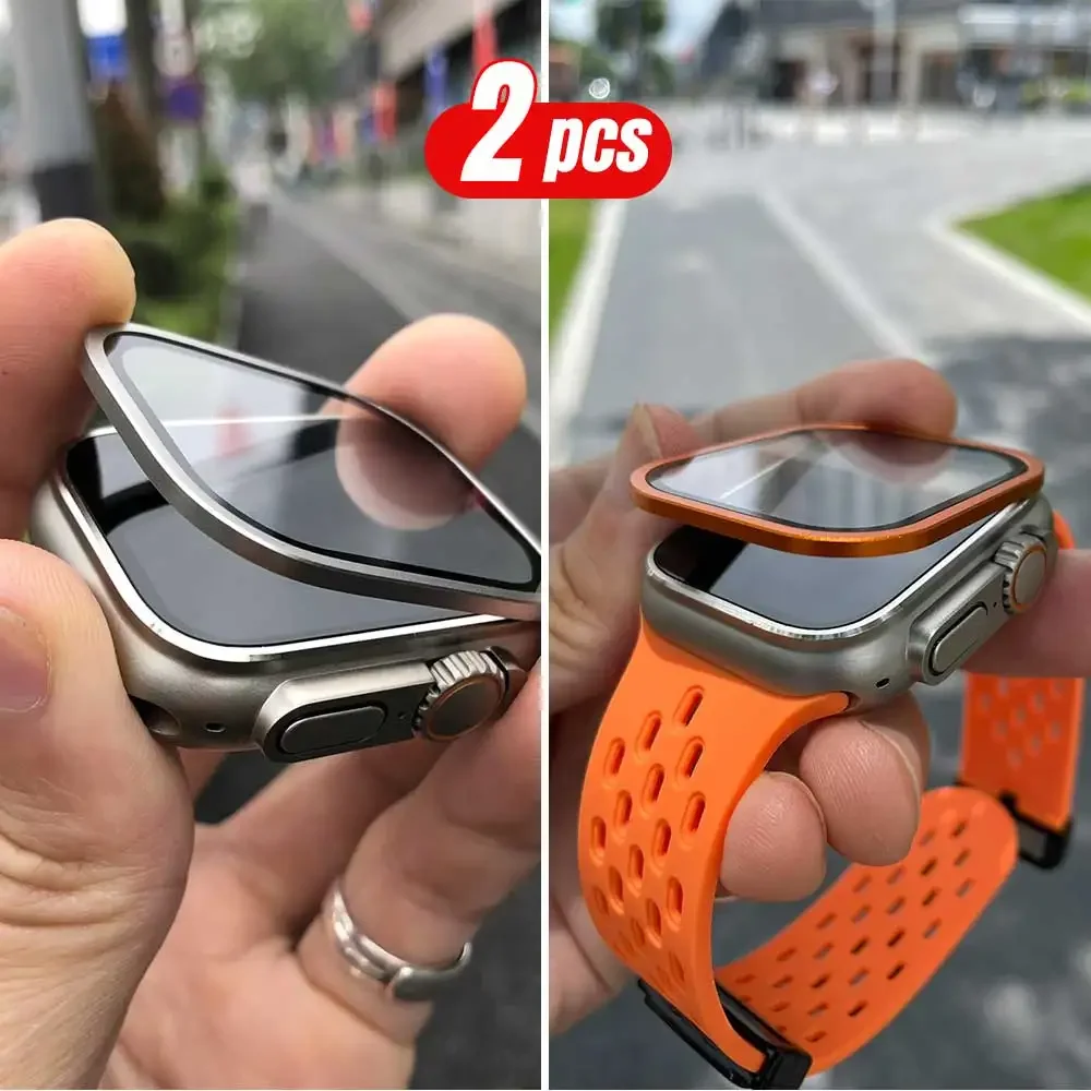 2PCS Titan Metallrahmen für Ap – Smartwatch Watches Gift For Men Bewertung und Preis