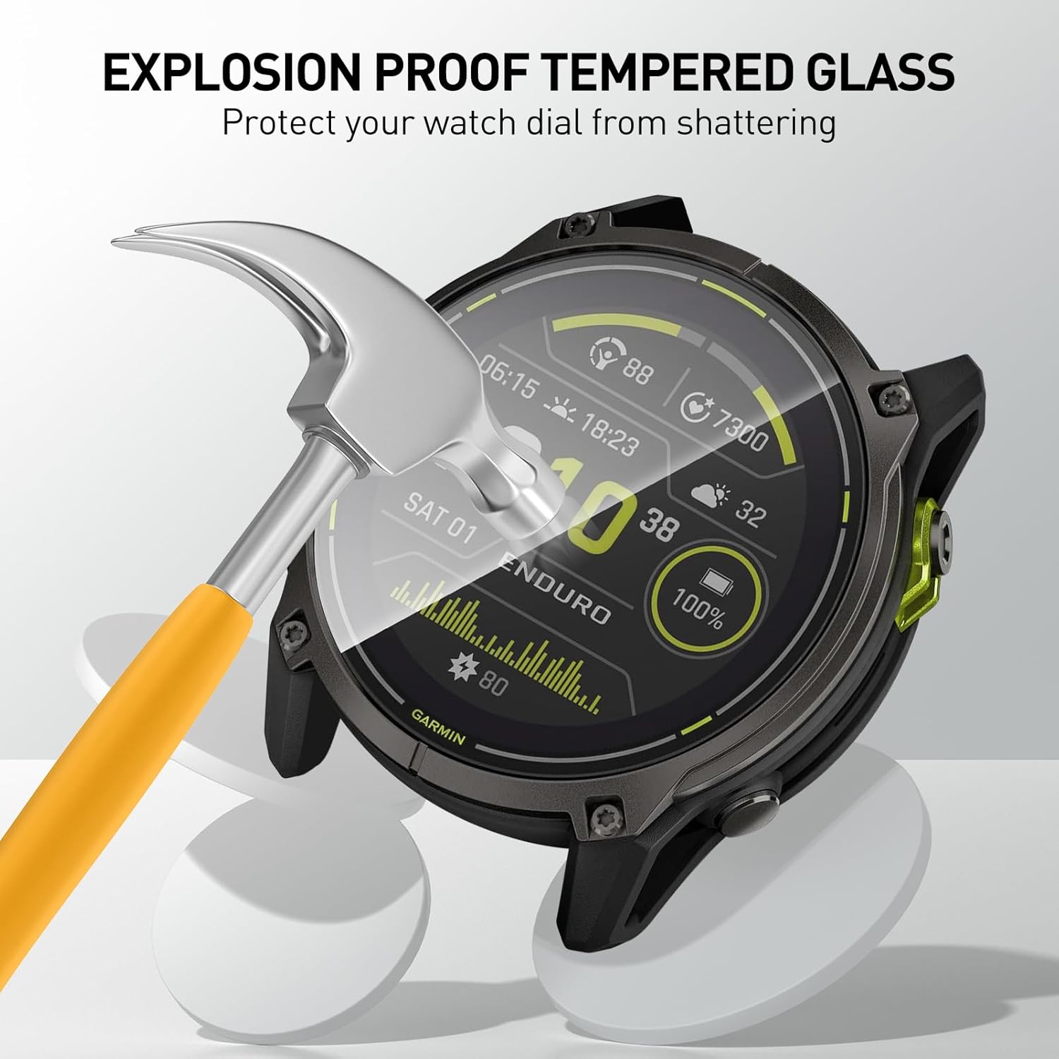 Gehärtete Glasfolien für Garmi – Xwatch Smartwatch Bewertung und Preis