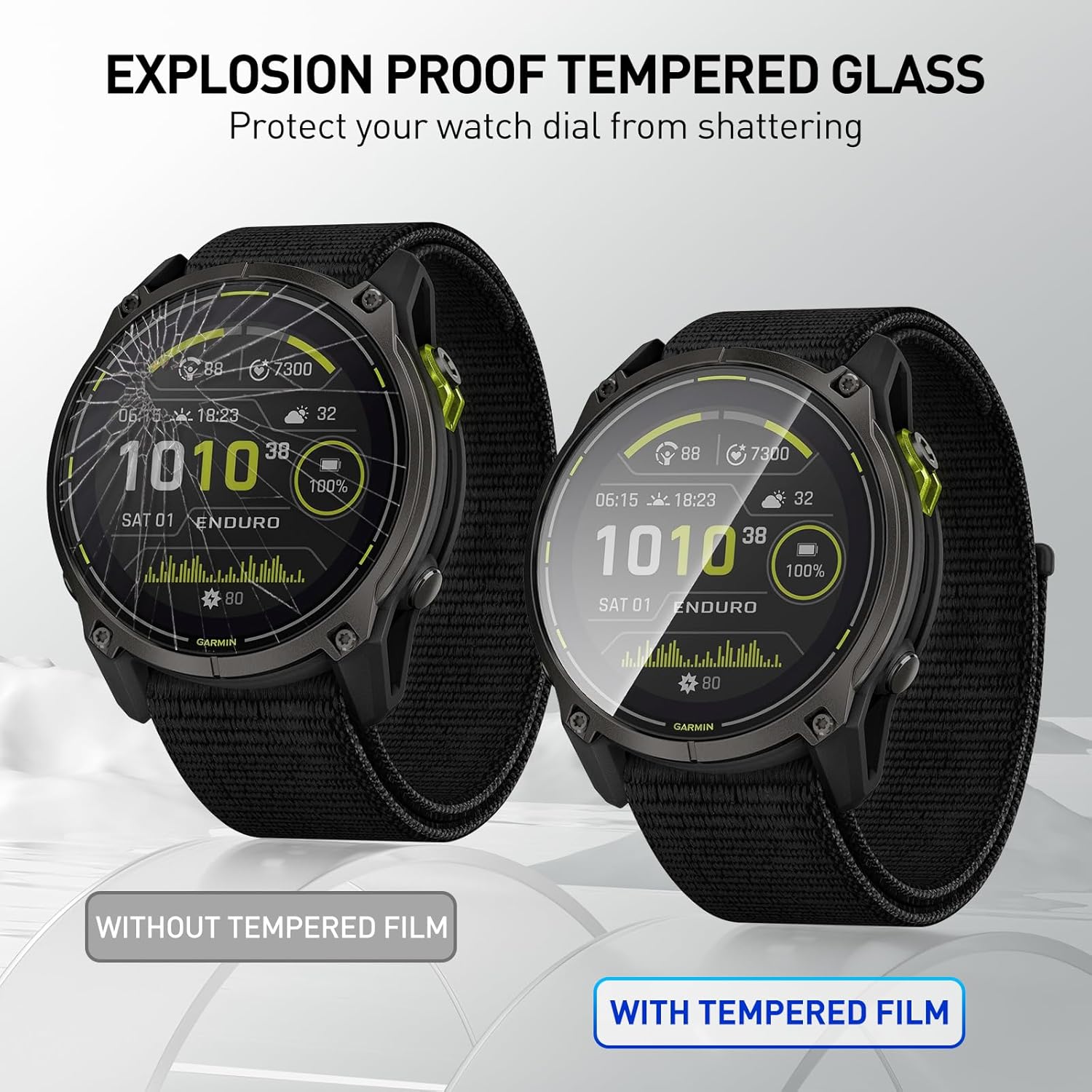 Gehärtete Glasfolien für Garmi – Xwatch Smartwatch Bewertung und Preis