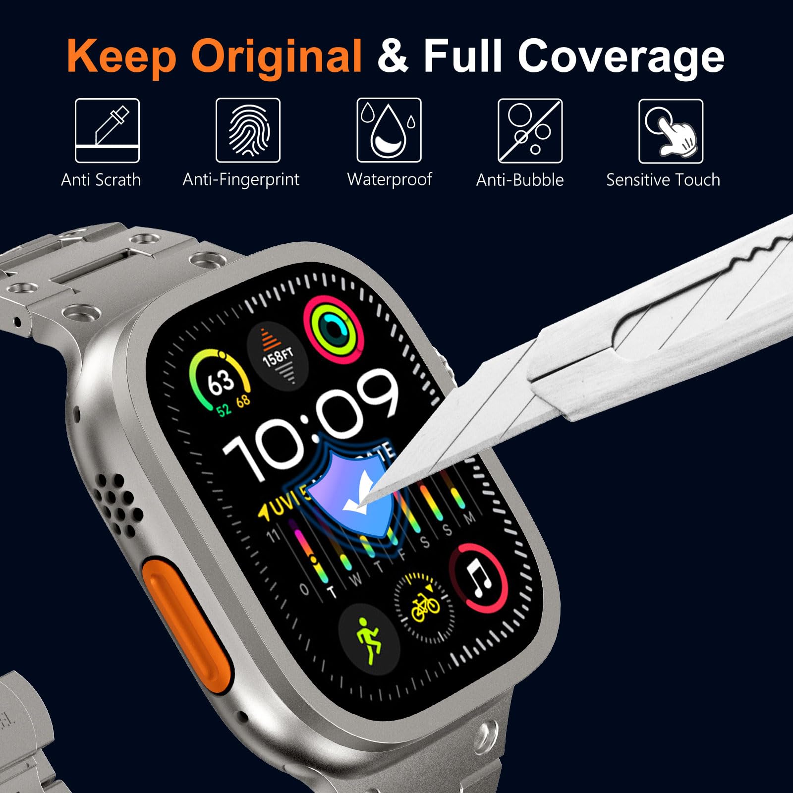 Gehärtetes Glas für Apple Watc – Smartwatch Watches Gift For Men Bewertung und Preis