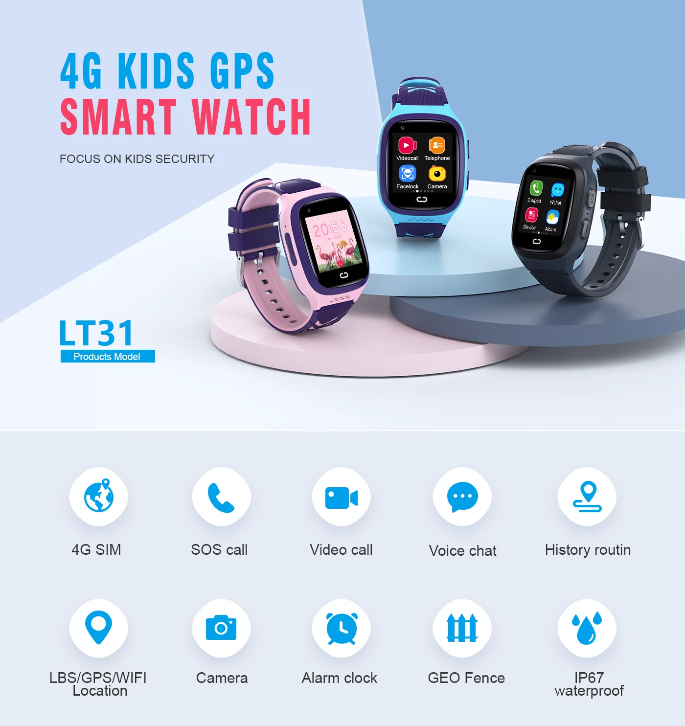 4G Kinder Smartwatch SOS Wasse – Smartwatch Watches For Boys Bewertung und Preis