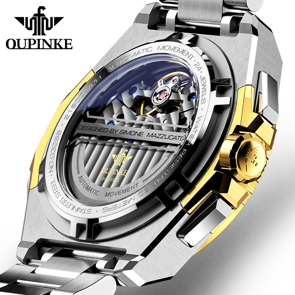 OUPINKE Herrenuhren Top-Marke  – Anti-Magnetic Watch Bewertung und Preis