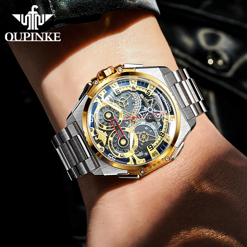 OUPINKE Herrenuhren Top-Marke  – Anti-Magnetic Watch Bewertung und Preis