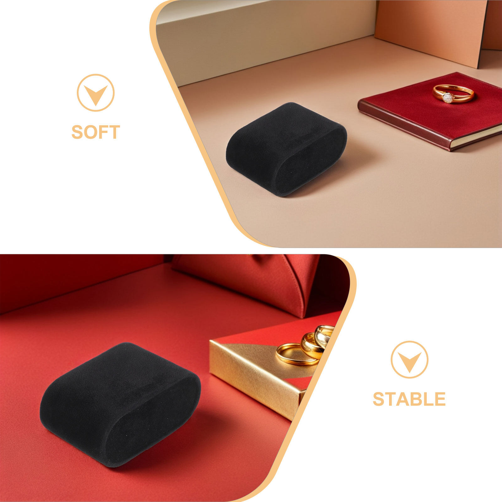 16 Stück Uhrenkissen, kleine,  – Watch Display Pillow Bewertung und Preis