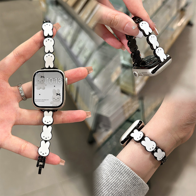 Miffy Rabbit Leder-Uhrenarmban – Apple Watch Band Bewertung und Preis