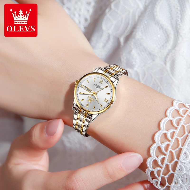 Olevs klassische Damen uhren r – Waterproof Diving Watch Bewertung und Preis