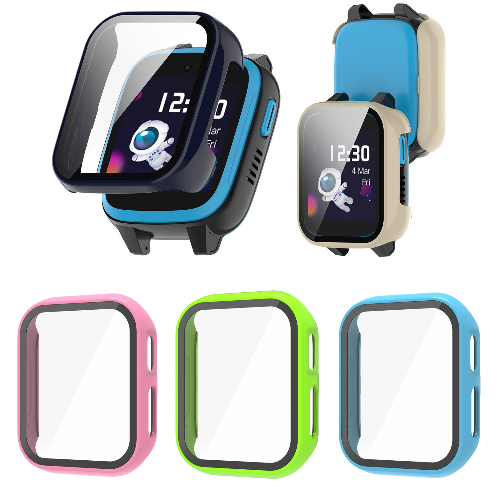 Harte Kante Shell Glas Screen  – Smartwatch Watches For Children Bewertung und Preis