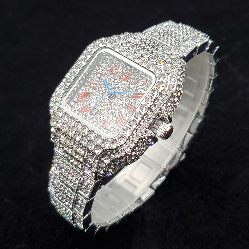 Luxuriöse Diamantuhren für Dam – Anti-Magnetic Watch Bewertung und Preis