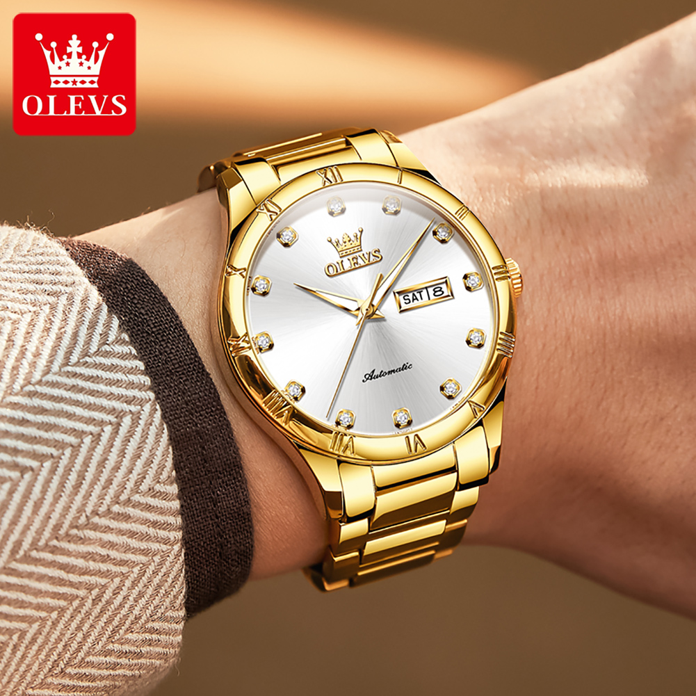 OLEVS Herrenuhren, luxuriös, l – Anti-Magnetic Watch Bewertung und Preis