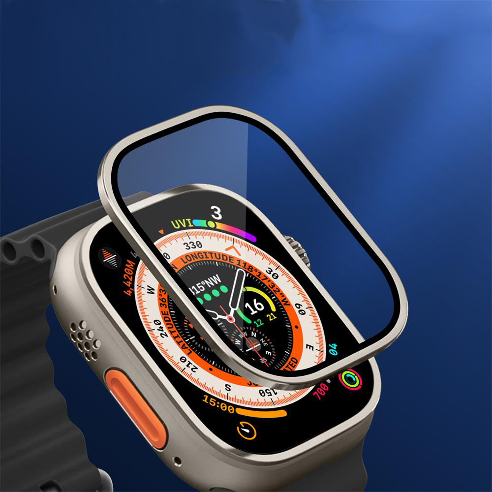 Metallstoßstange + gehärtetes  – Apple Watch Band Bewertung und Preis