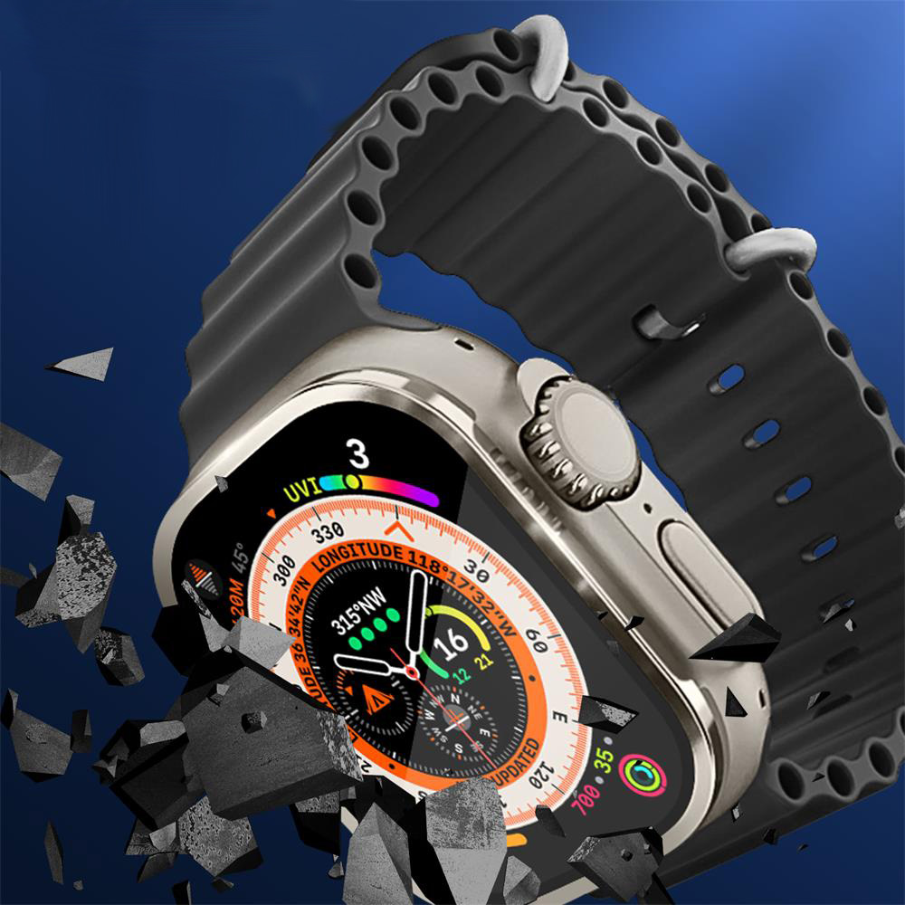 Metallstoßstange + gehärtetes  – Apple Watch Band Bewertung und Preis
