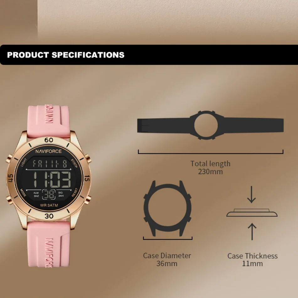 NAVIFORCE Uhr Für Frauen Mode  – Watch Display Pillow Bewertung und Preis