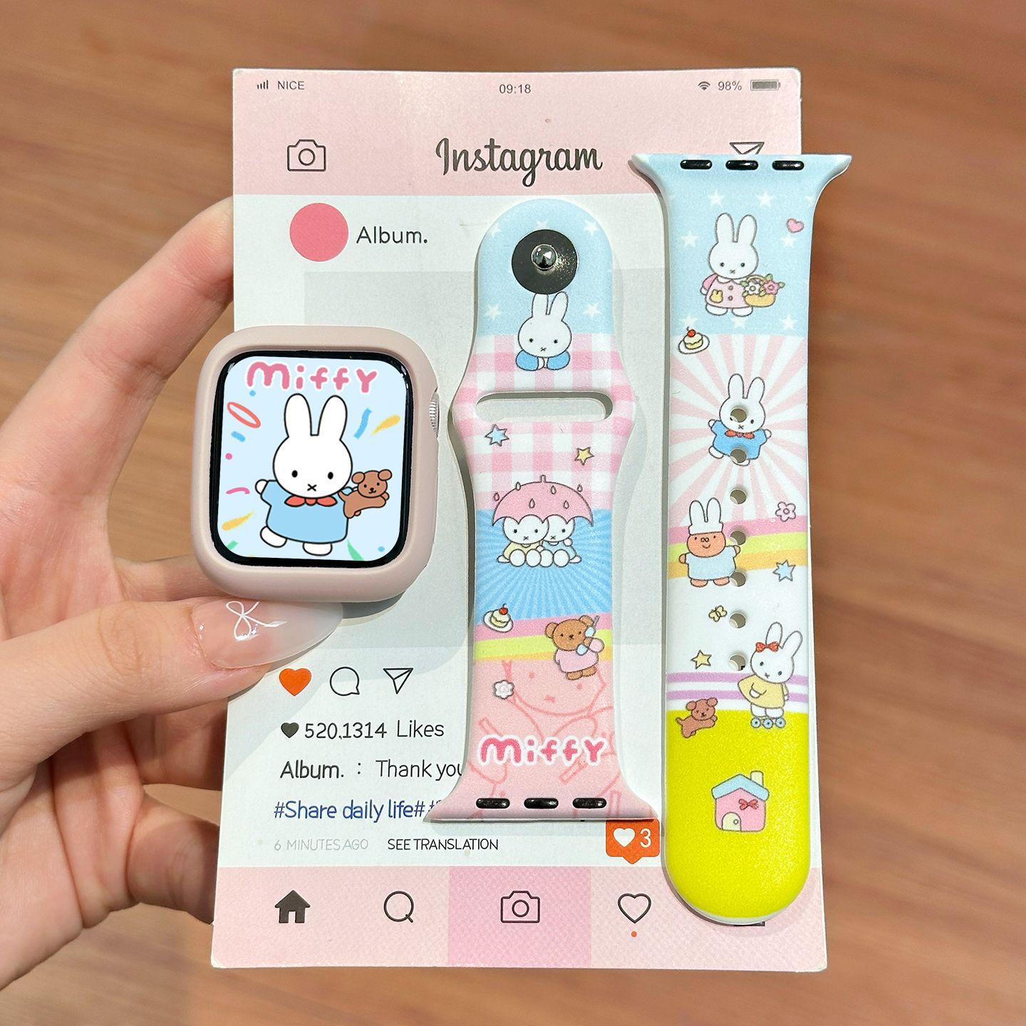 Dopamine Color Miffy Silikon-U – Apple Watch Band Bewertung und Preis