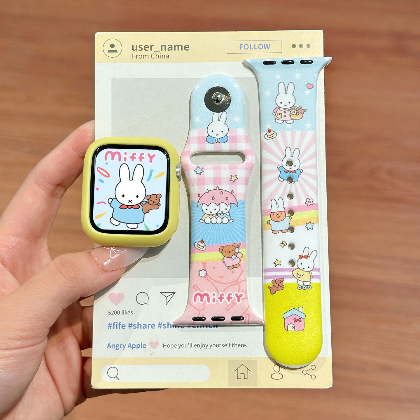 Dopamine Color Miffy Silikon-U – Apple Watch Band Bewertung und Preis