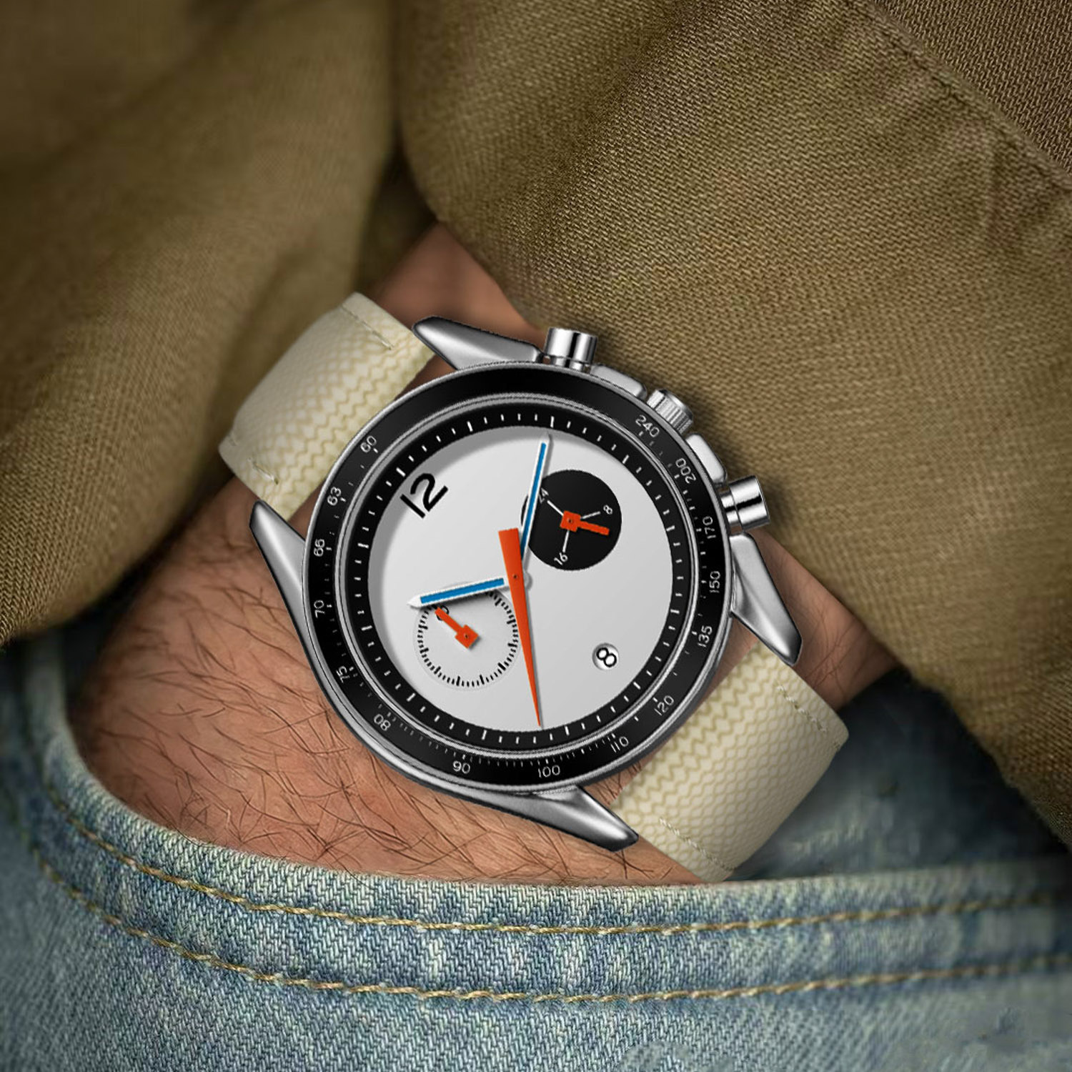 CILOA Vintage Racing Chronogra – Smartwatch Watches Gift For Men Bewertung und Preis