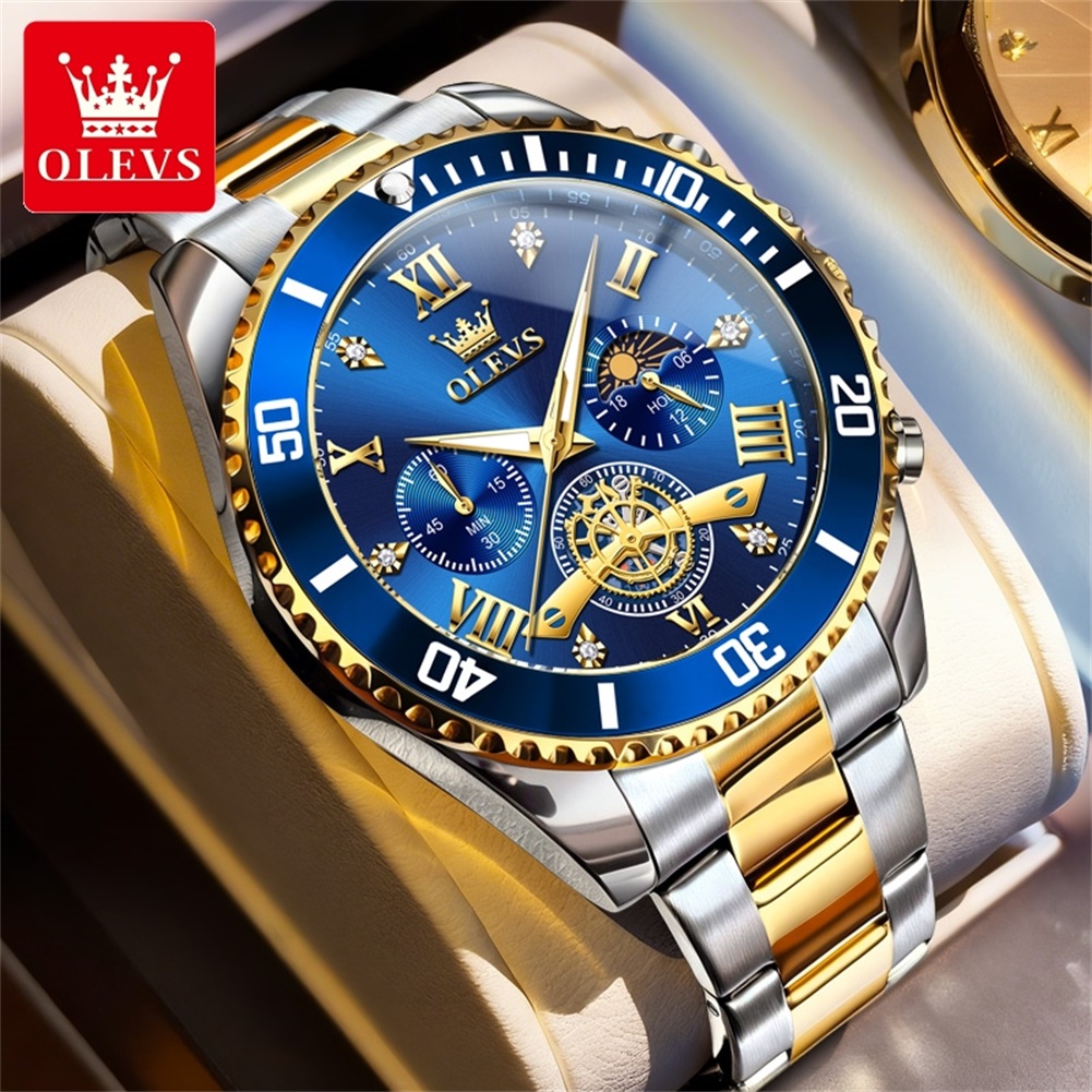 Luxuriöse OLEVS Quarz-Armbandu – Smartwatch Luxury Watches Bewertung und Preis