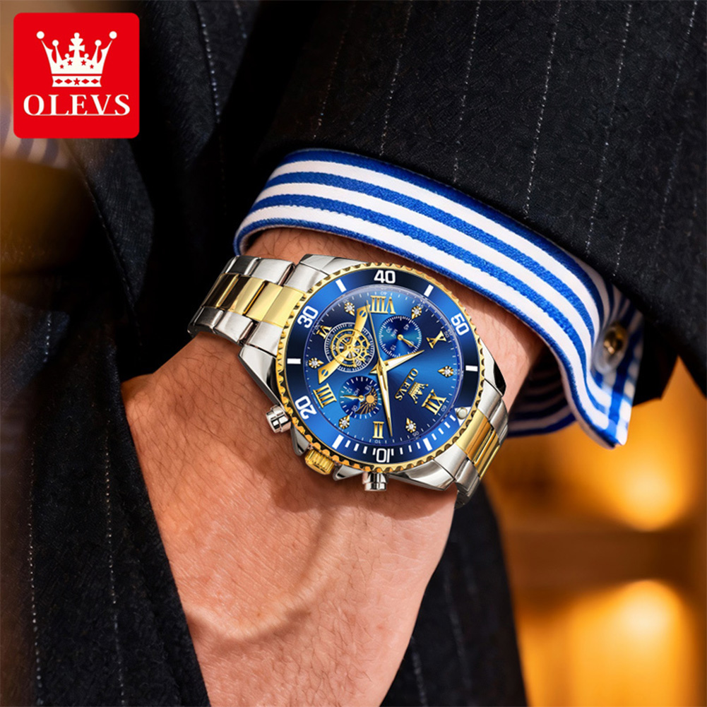 Luxuriöse OLEVS Quarz-Armbandu – Smartwatch Luxury Watches Bewertung und Preis