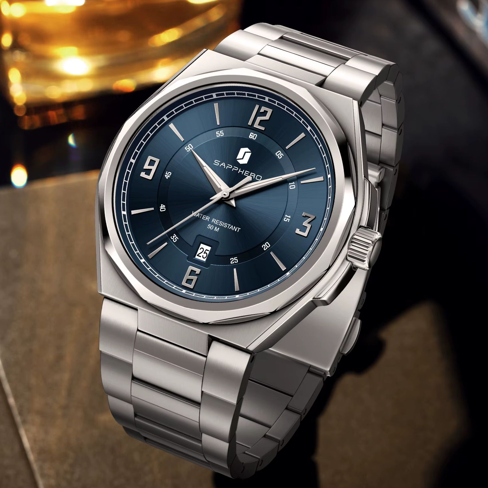 SAPPHERO Herren Quarzuhr mit E – Smartwatch Watches Gift For Men Bewertung und Preis