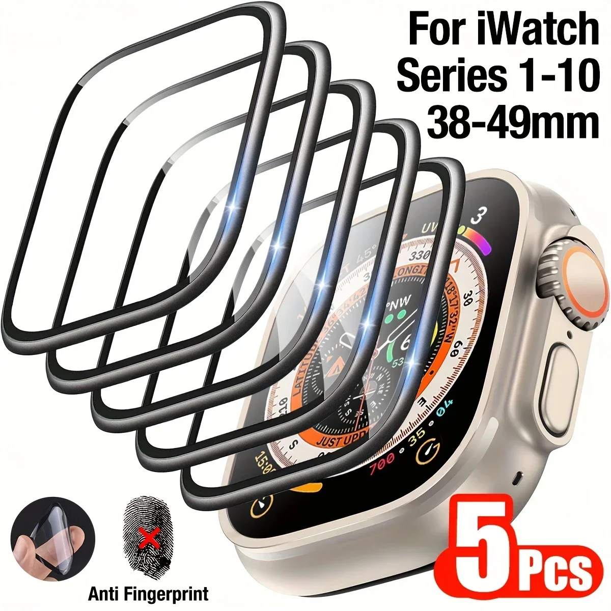 1-5 Stück Anti-Kratz-Folie für – Apple Watch Band Bewertung und Preis