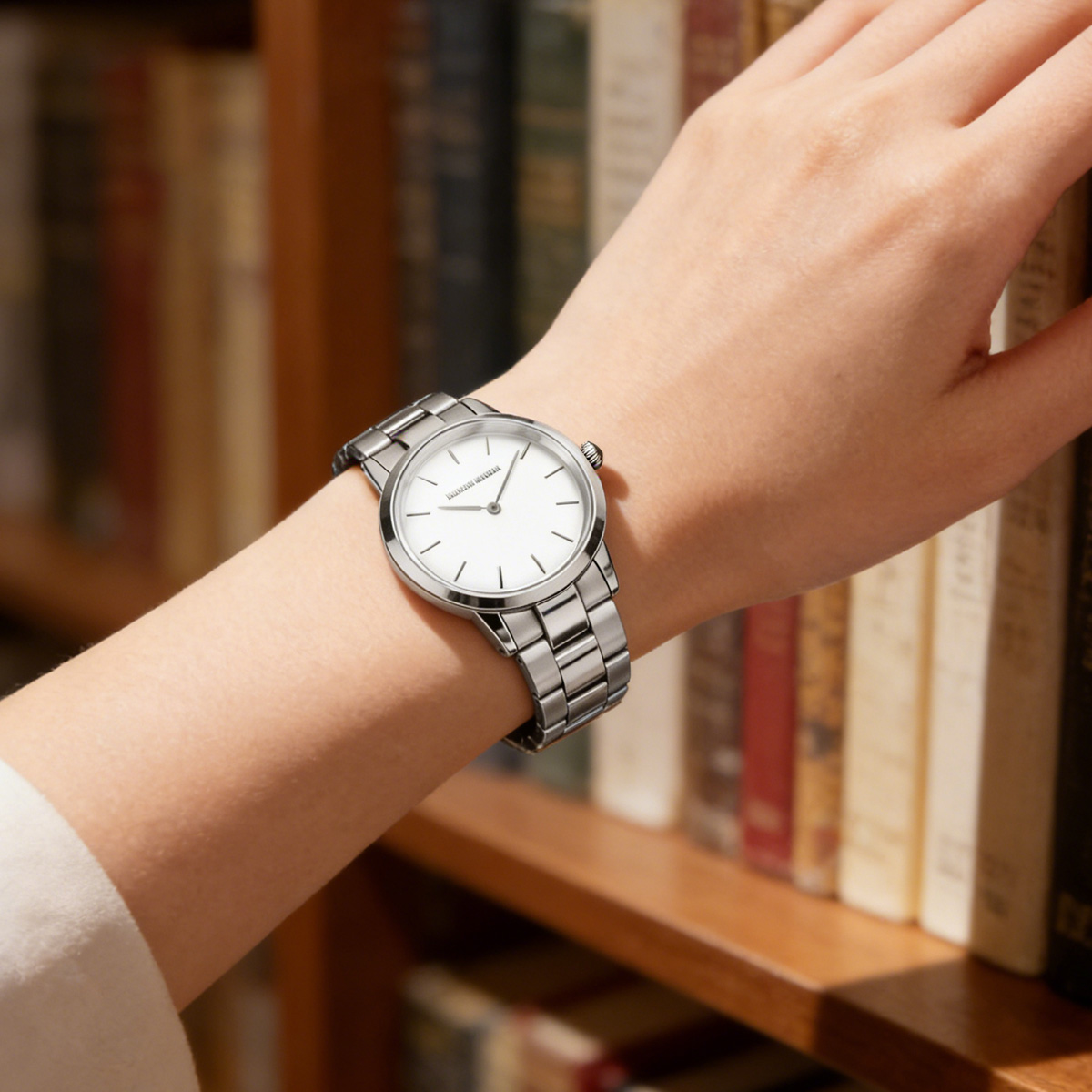 Damenuhr, Roségold, Edelstahl, – Anti-Magnetic Watch Bewertung und Preis
